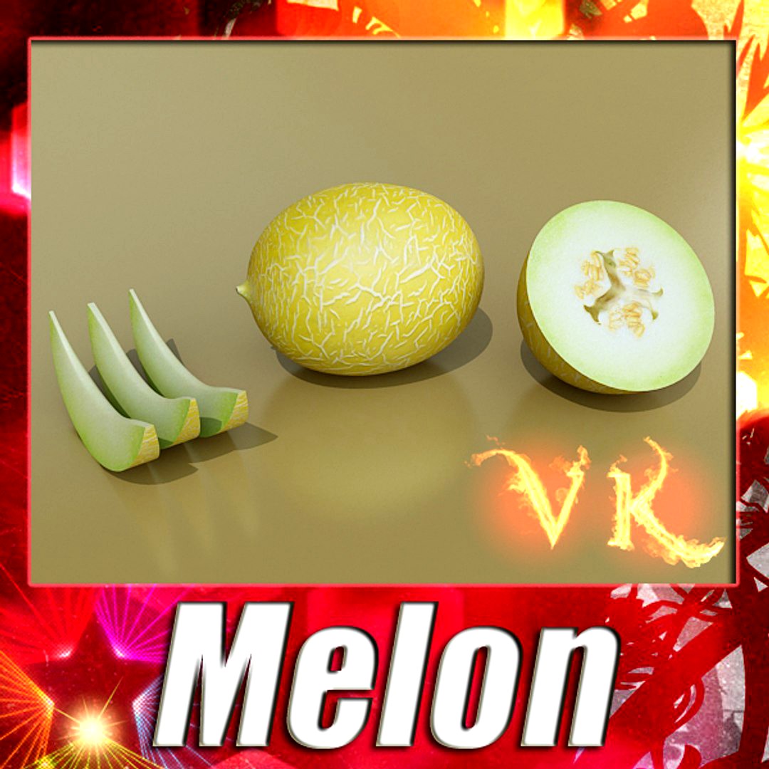Melon + High Resolution Textures