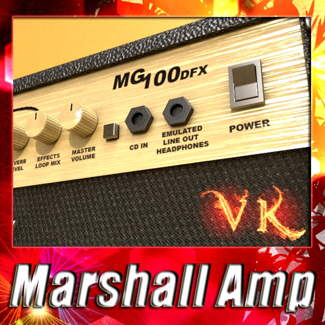 Marshall 100w - High detailed.
