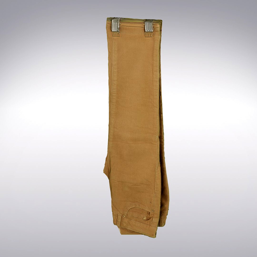 Corduroy Pants Tanned - 3D Scanned