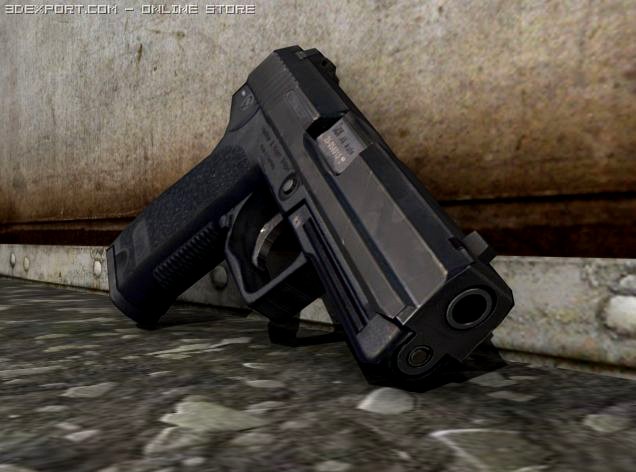 Heckler  Koch USP 45 3D Model