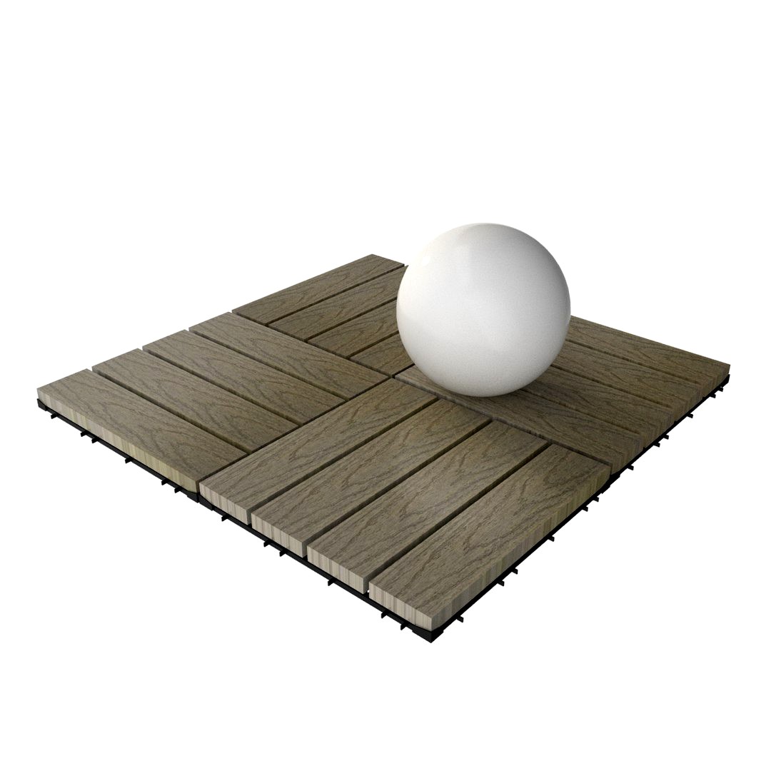 Wooden Deck Tile V8