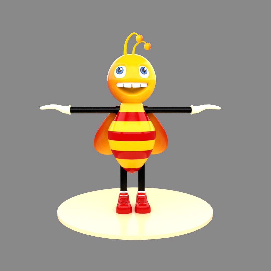 Bee 3D Model
