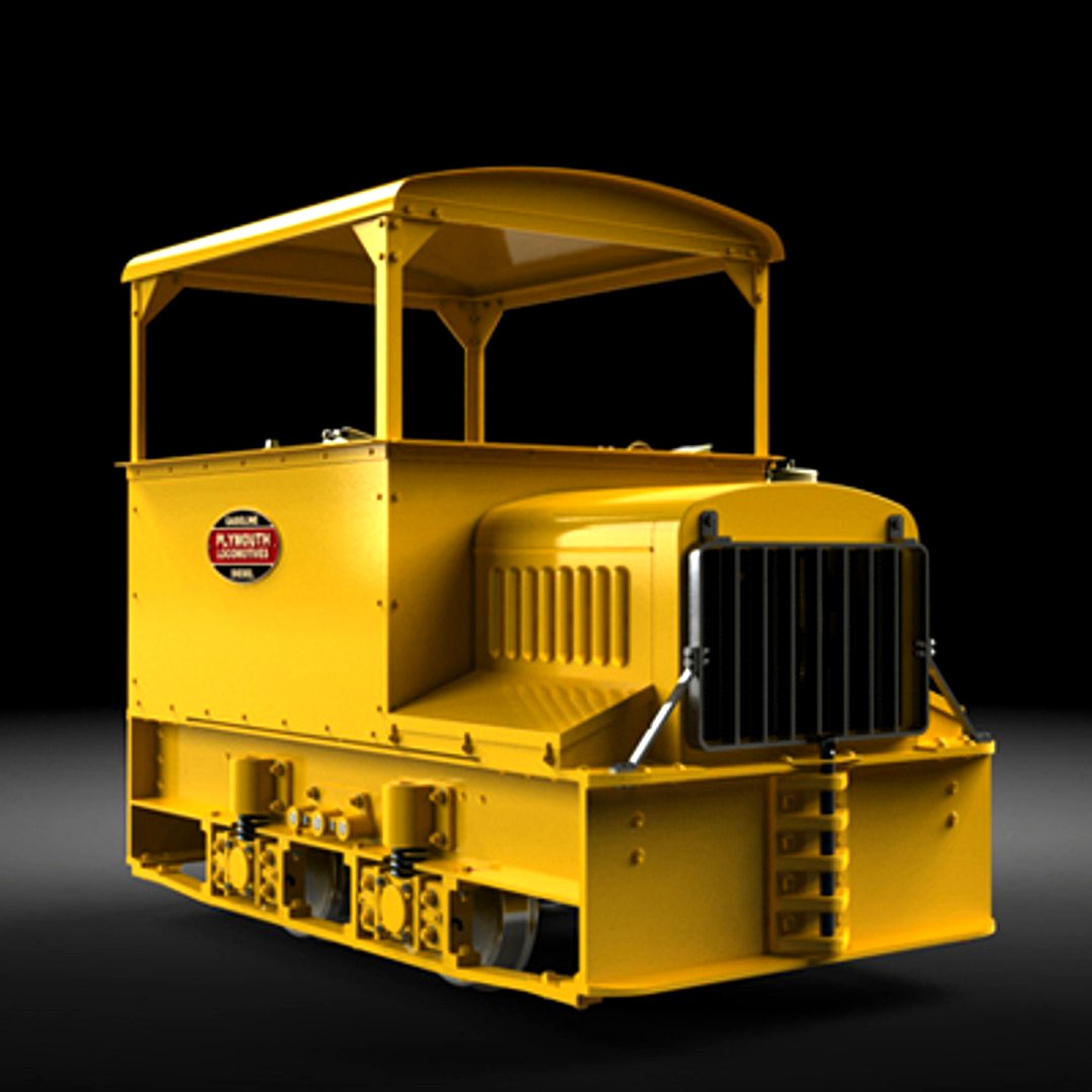 Plymouth Gas-Mechanical Contractor"s Locomotive