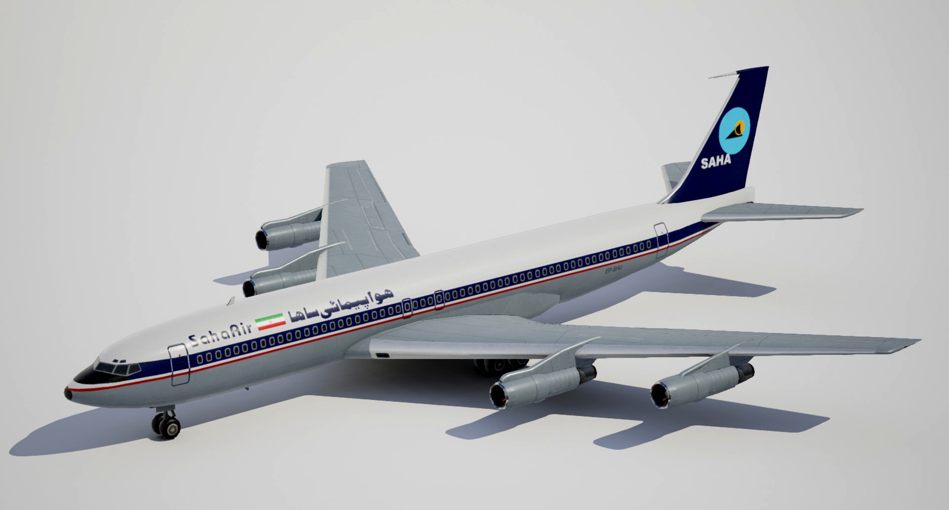 Boeing 707-320(B) SahaAir