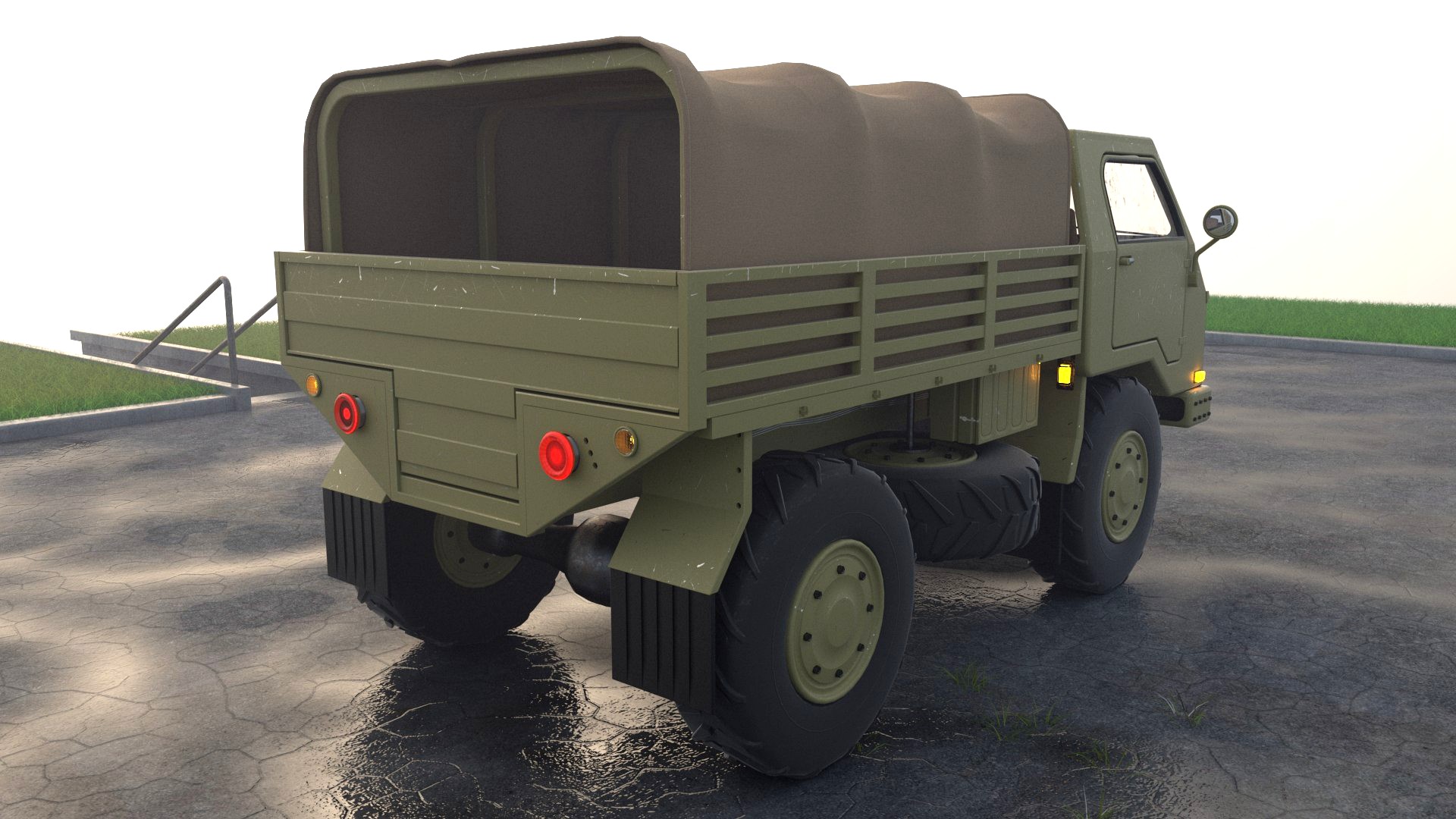 Military Transport Truck