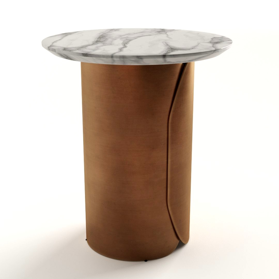 Copper Side Table