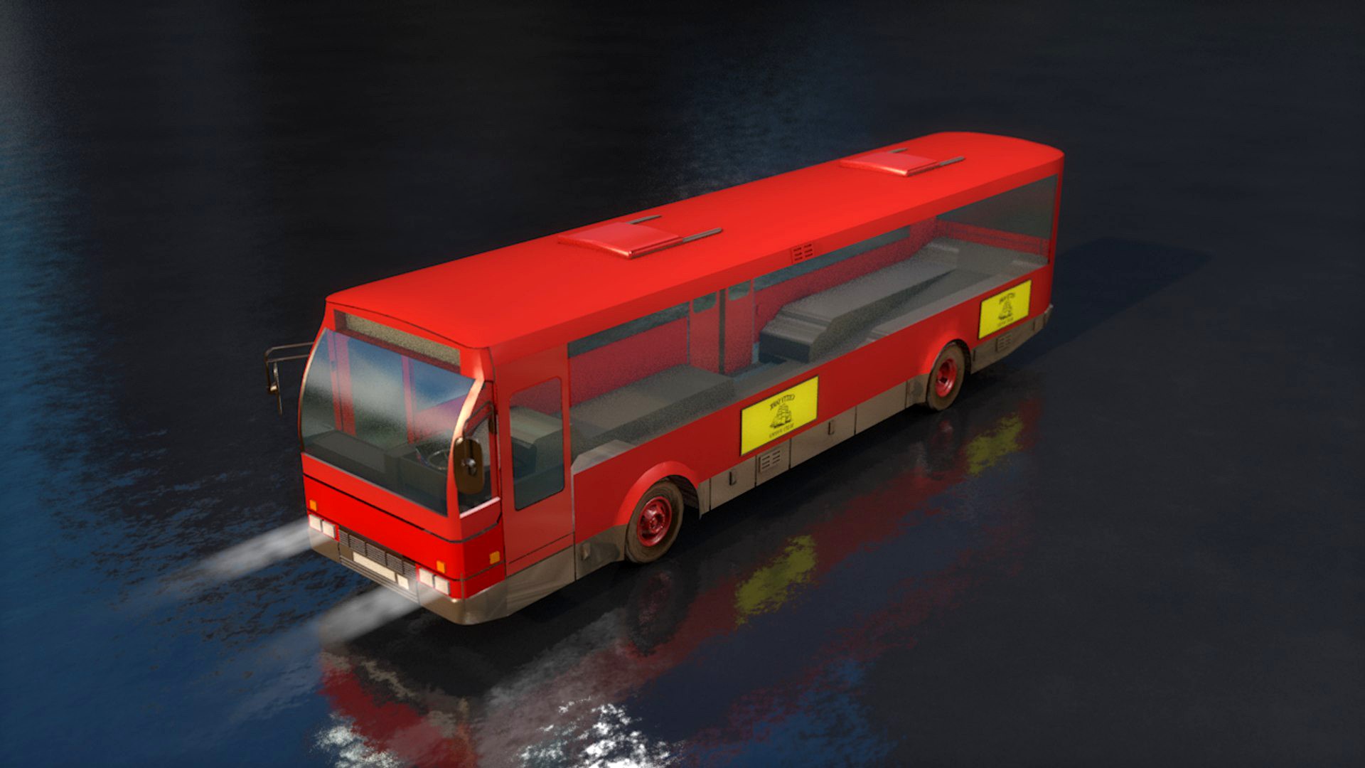 EMT Red Bus