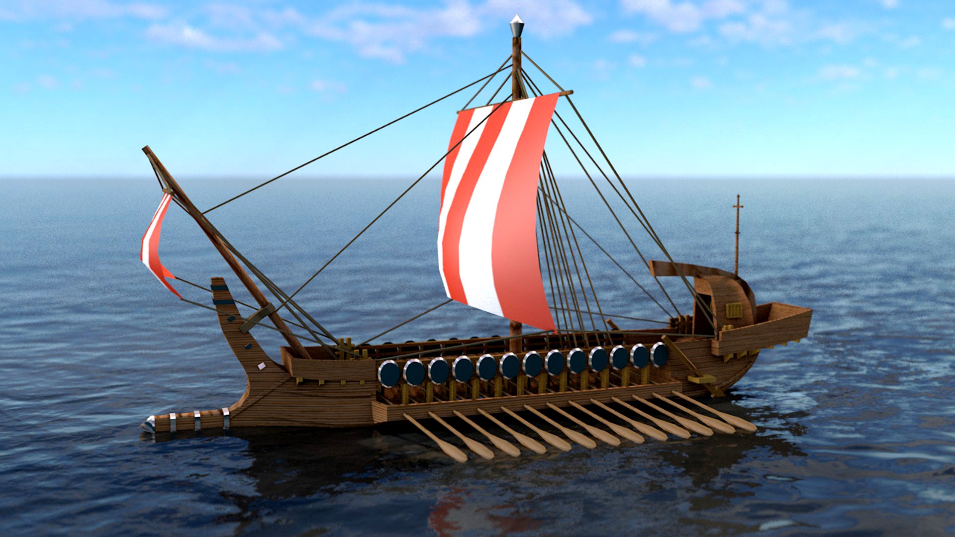 Greek Warship