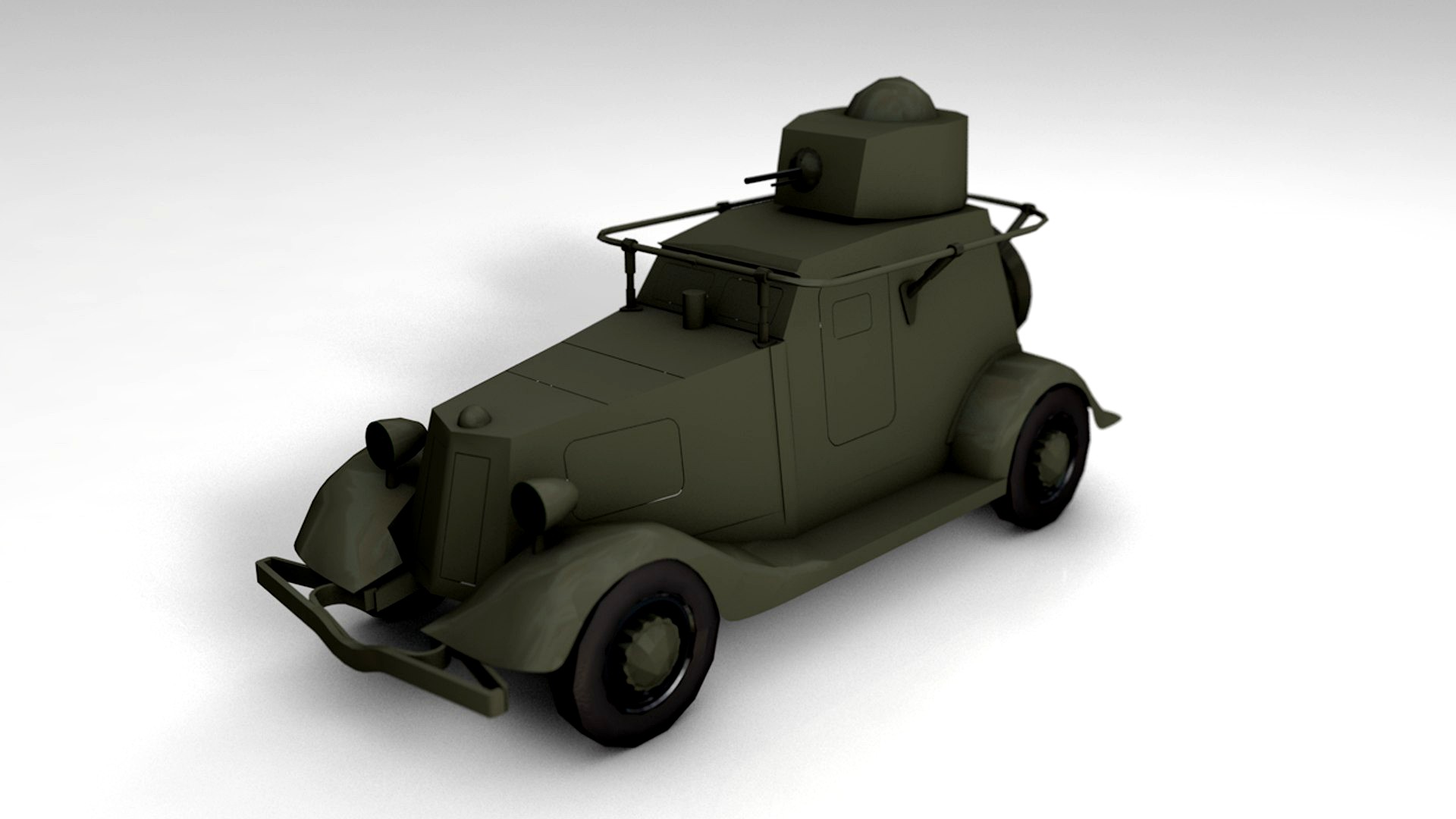 BA-20 Russian Armored Vehicle