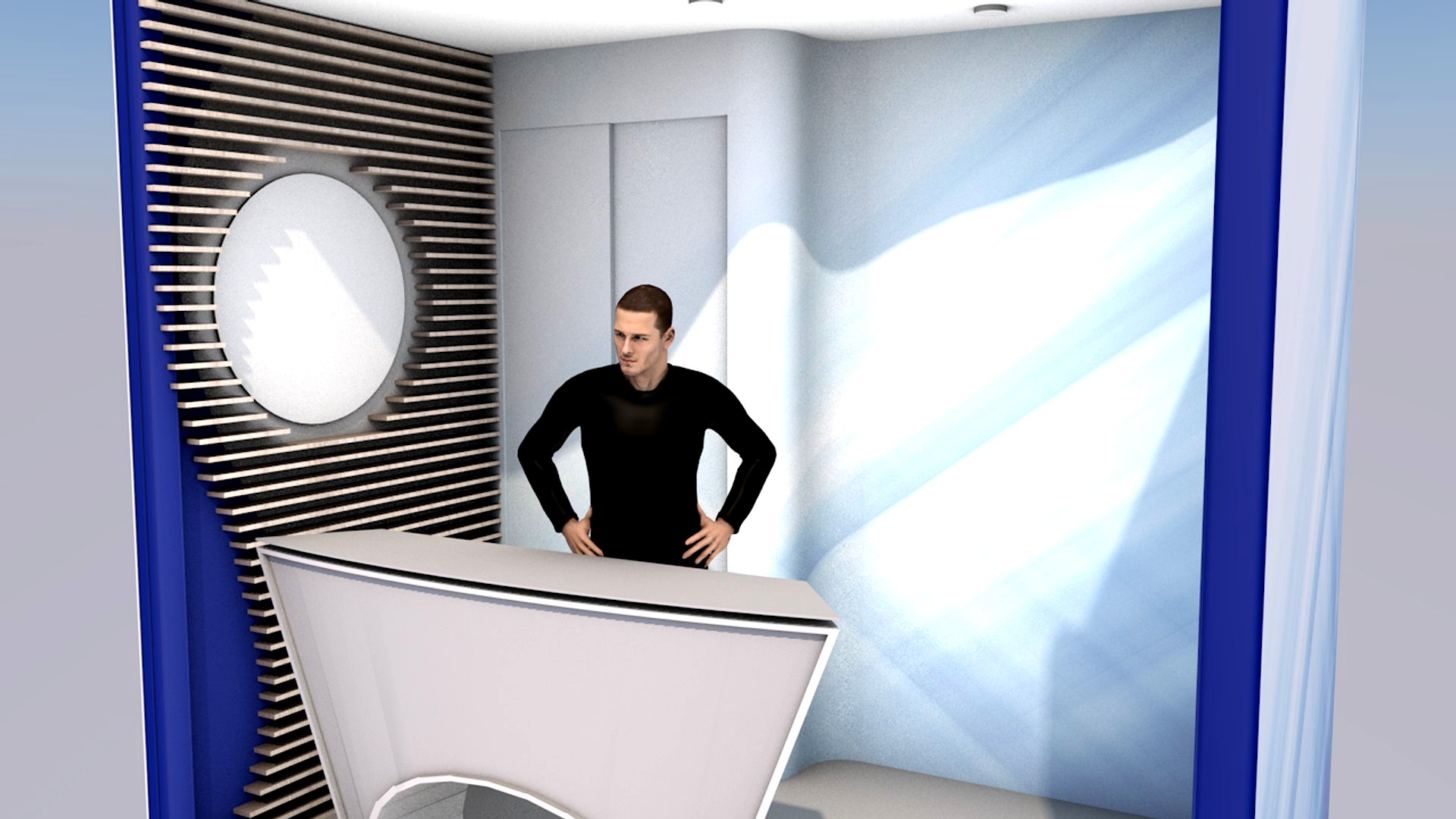 Kiosk Exhibition Stand Project 3m x 2m