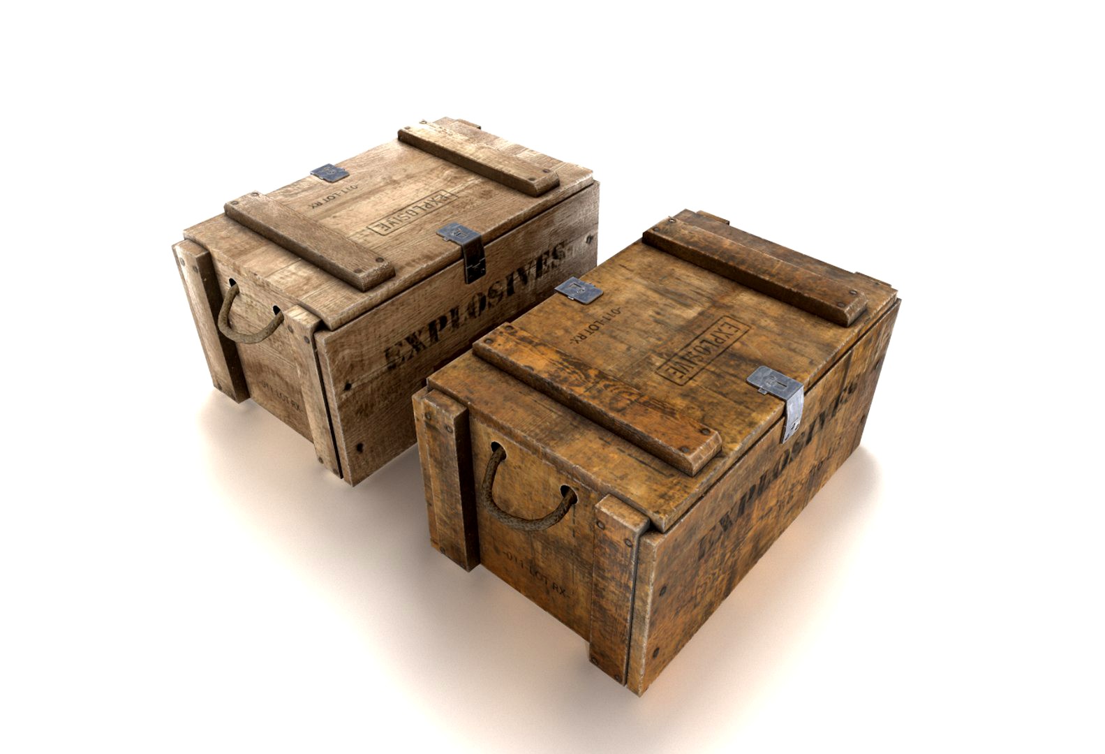 Explosives crate 1
