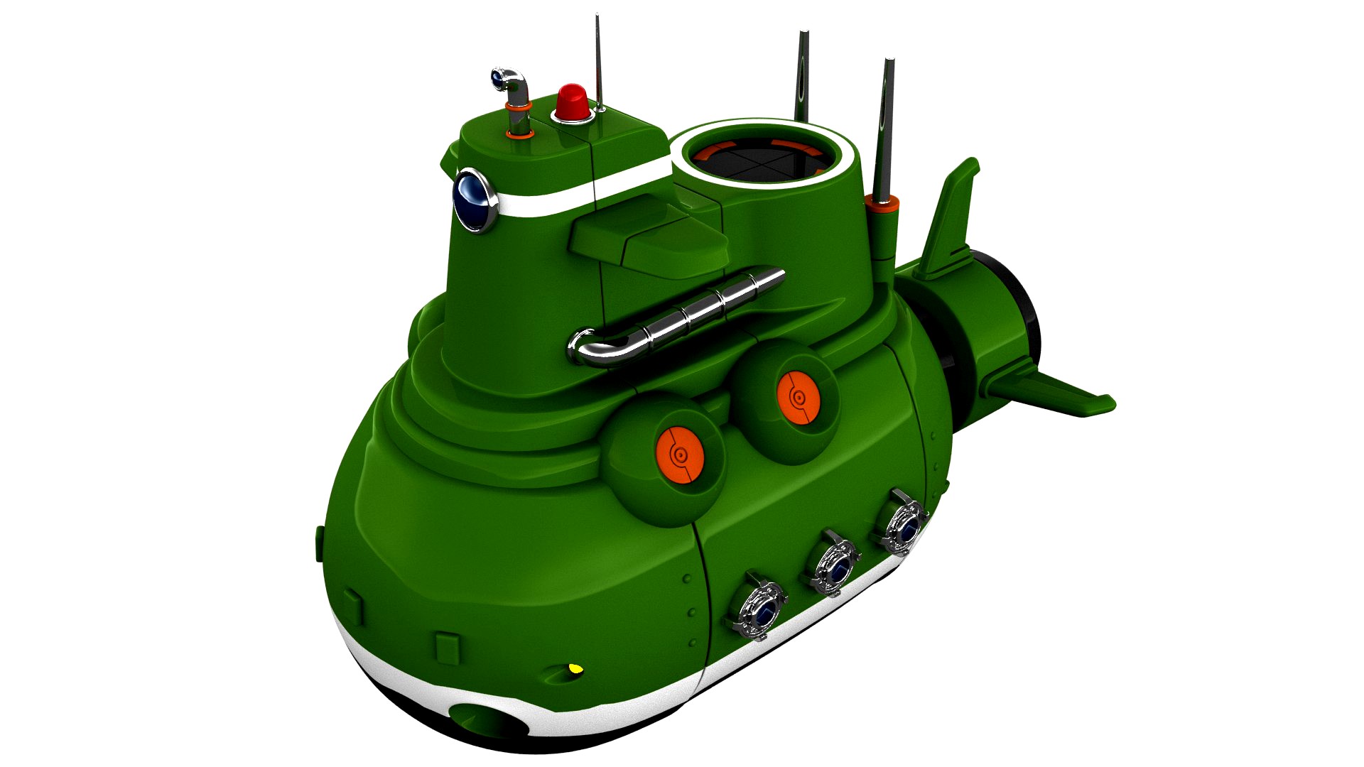 Cartoon Submarine