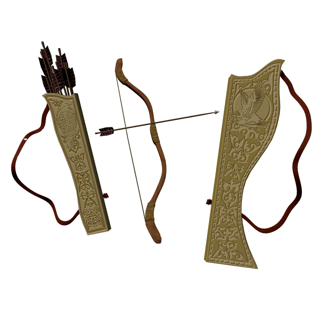 Kazakh Quiver and Bow