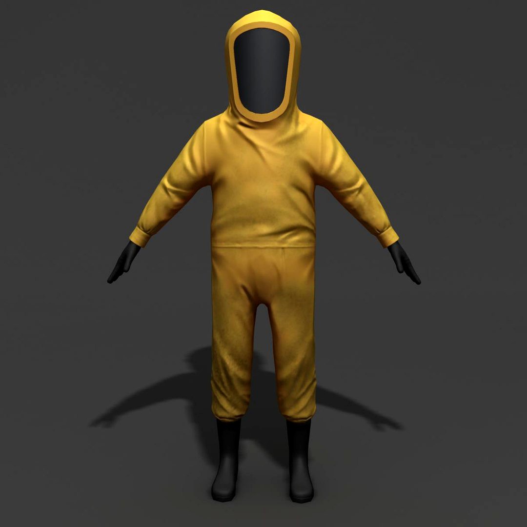 Hazmat Worker (Not Rigged)