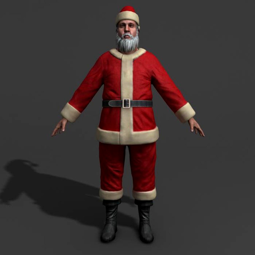 Santa Claus (Not Rigged)