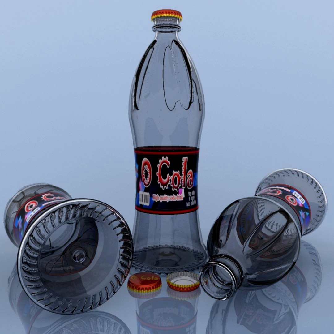 Soda  Glass Bottle