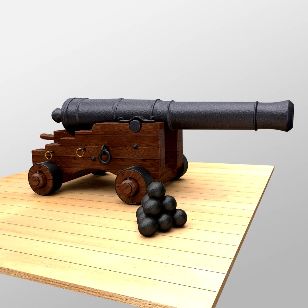 Age of Sail Naval Cannon