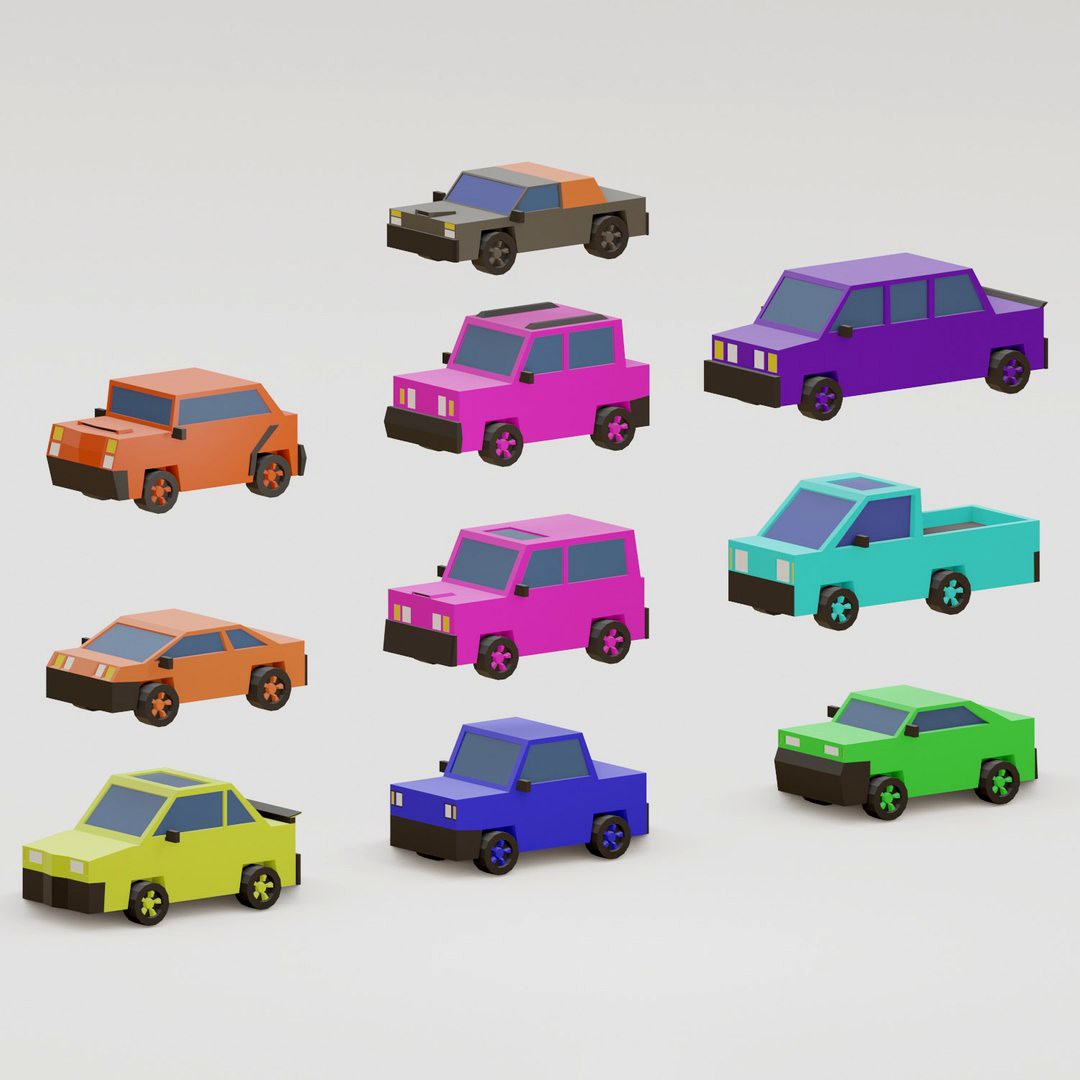 3D model Vehicle Collection Mega Pack