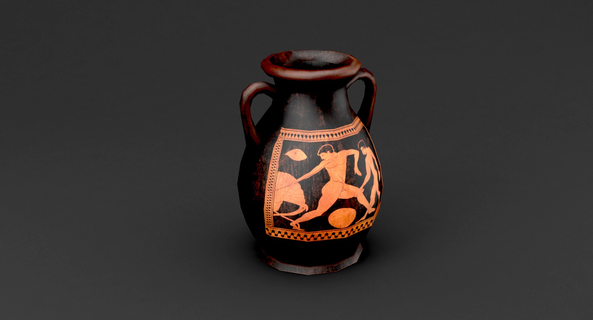 Greek Pelike Vase