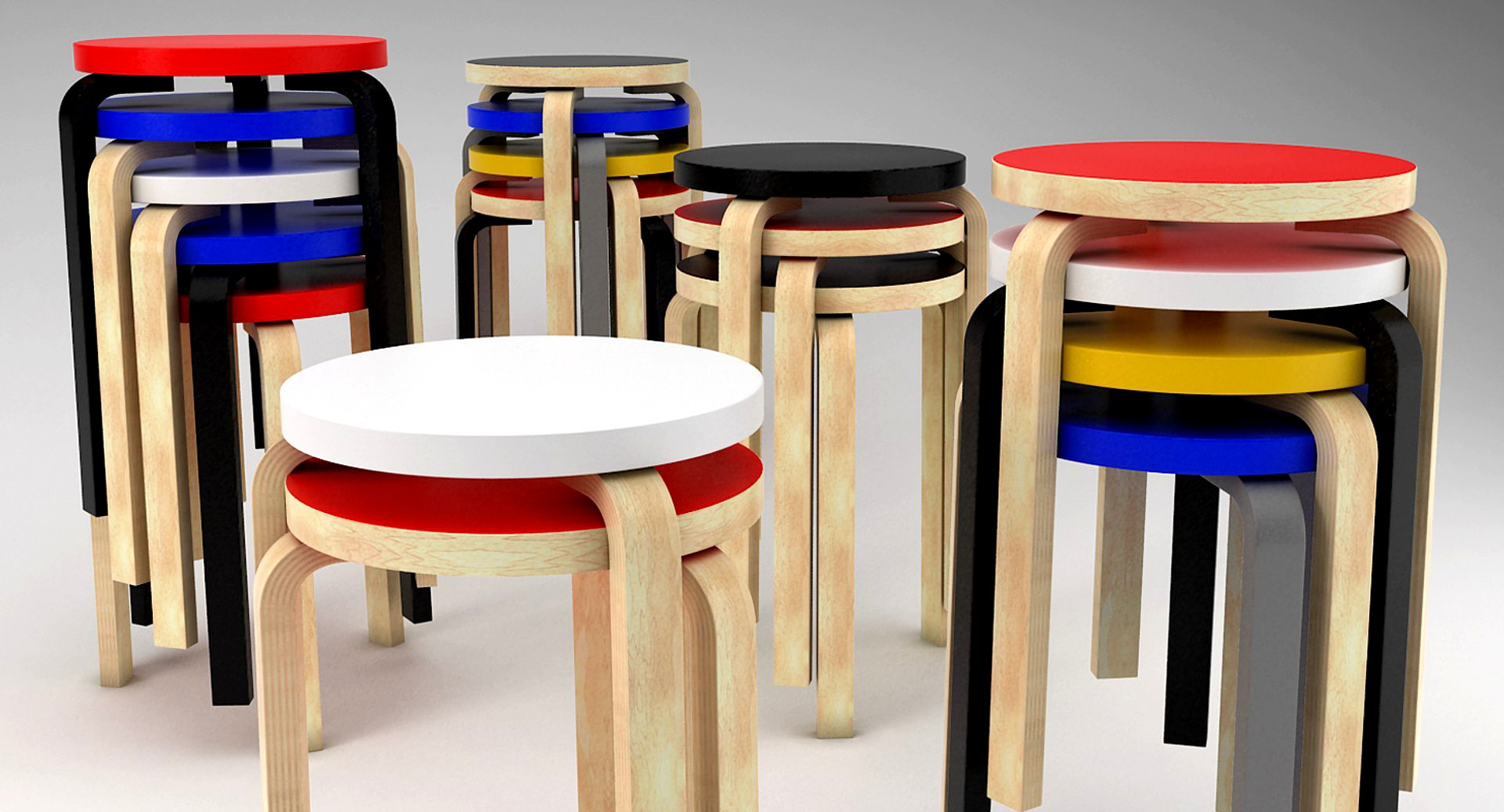 Alvar Aalto Stool 60