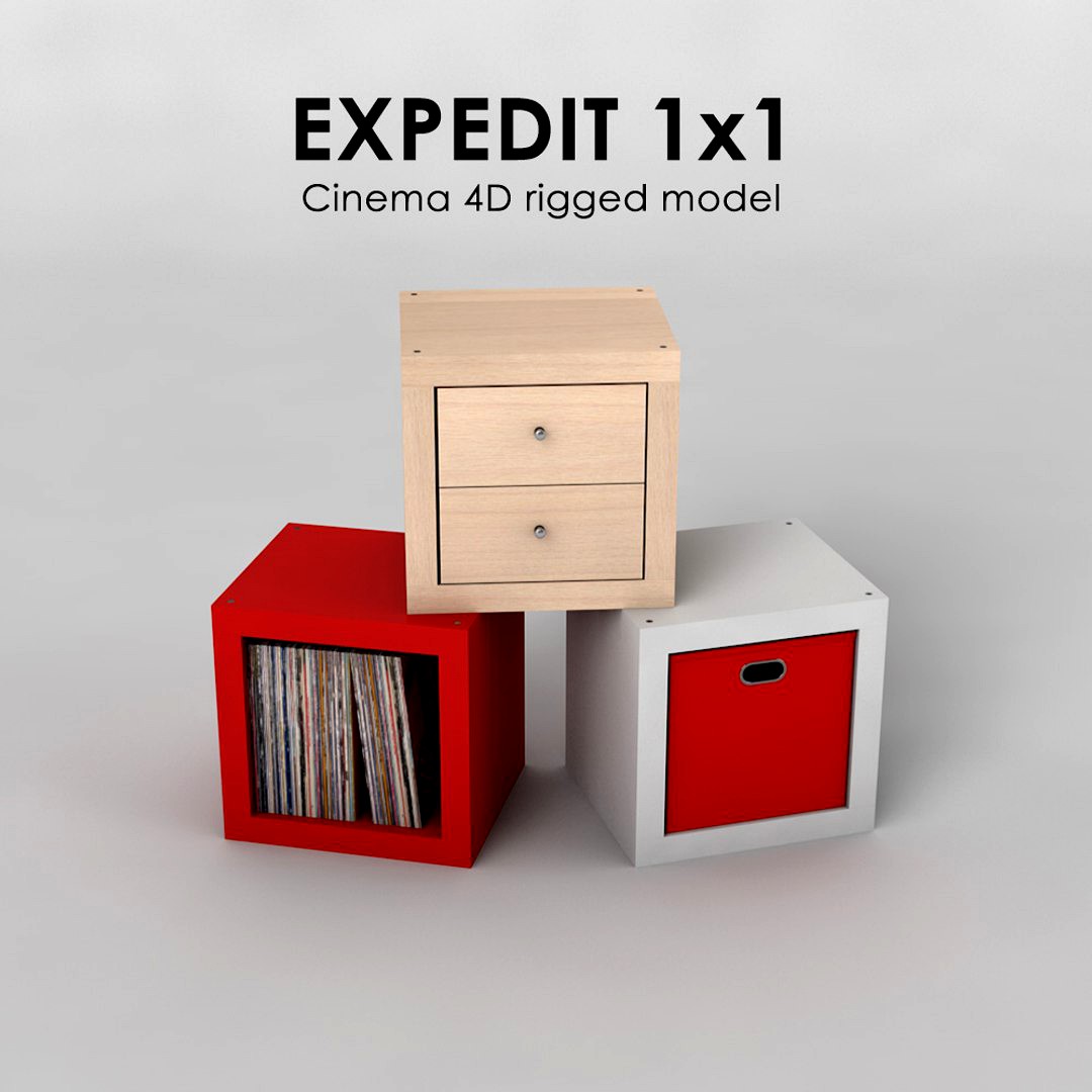 Ikea Expedit 1x1