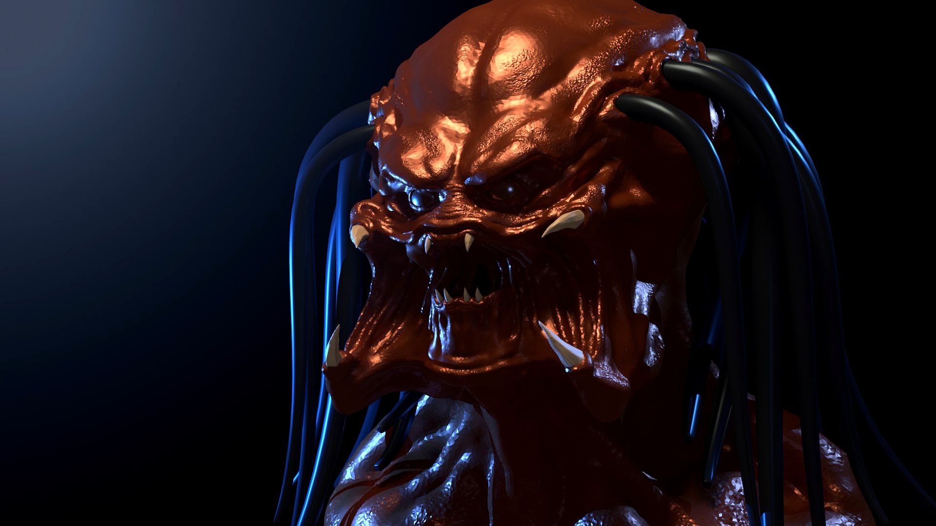 Predator head