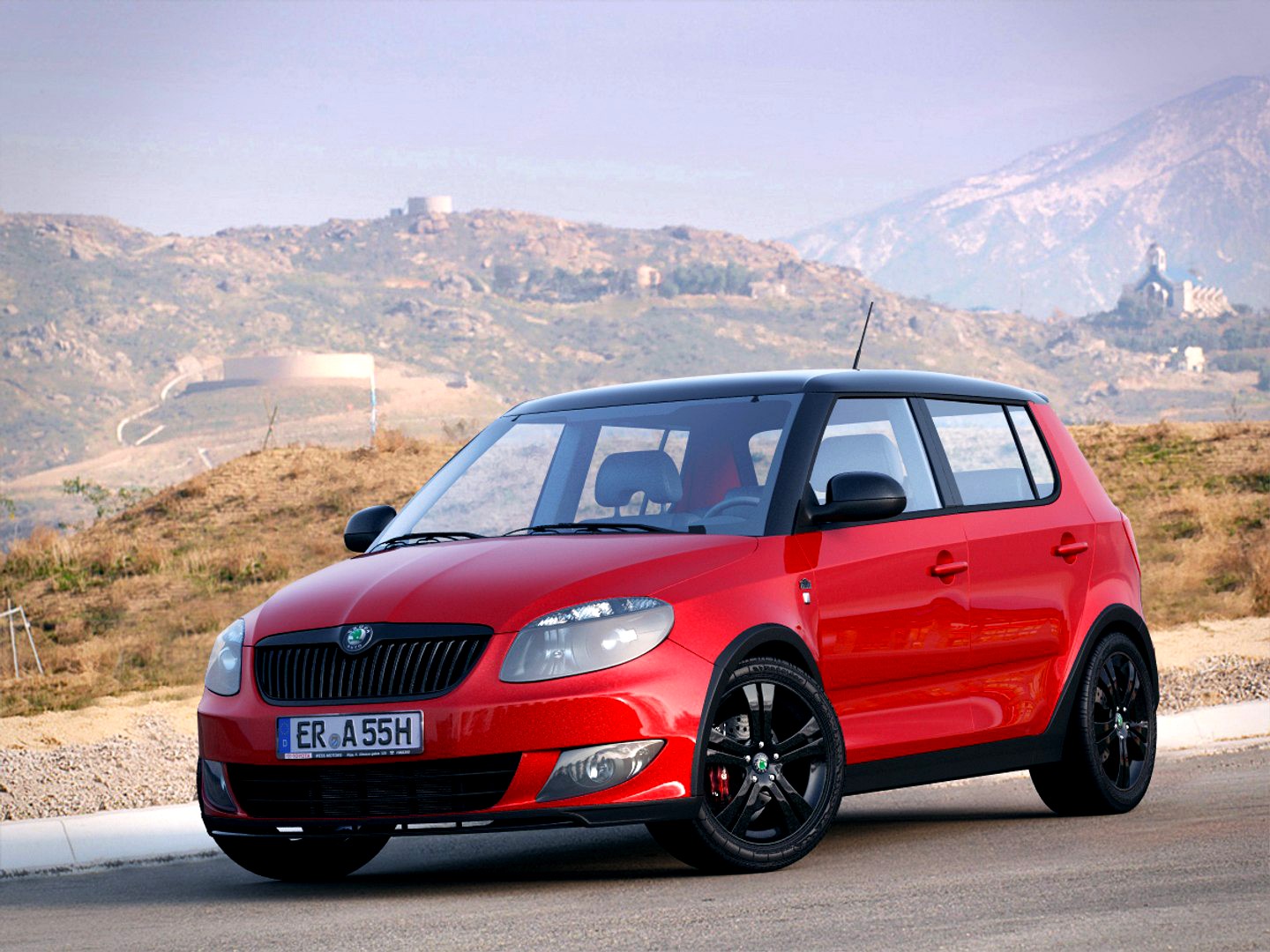 Skoda Fabia 5J Monte Carlo 2011