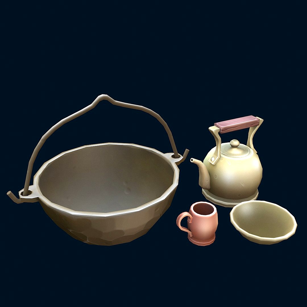 Stylized dishes