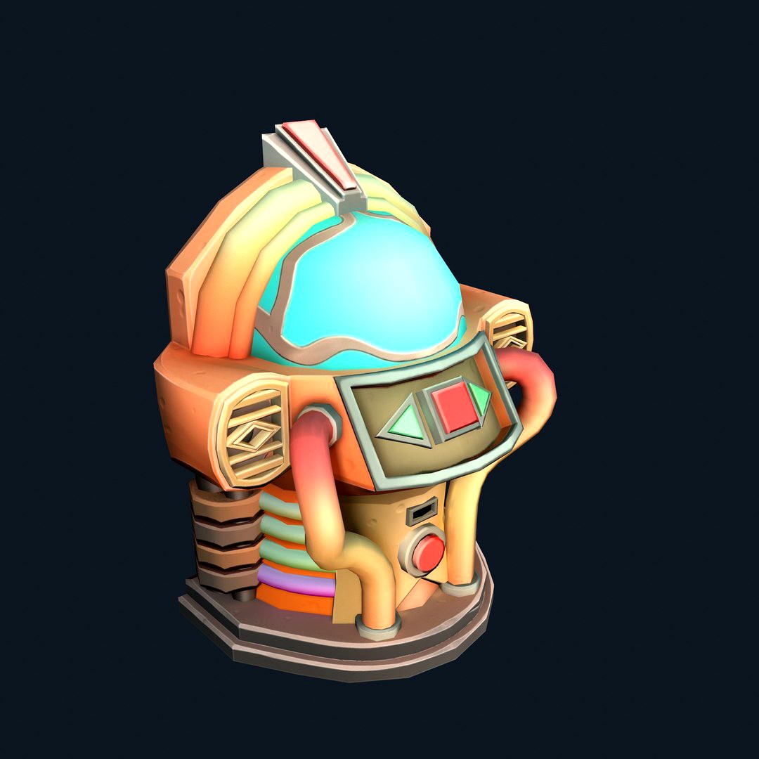 Stylized jukebox