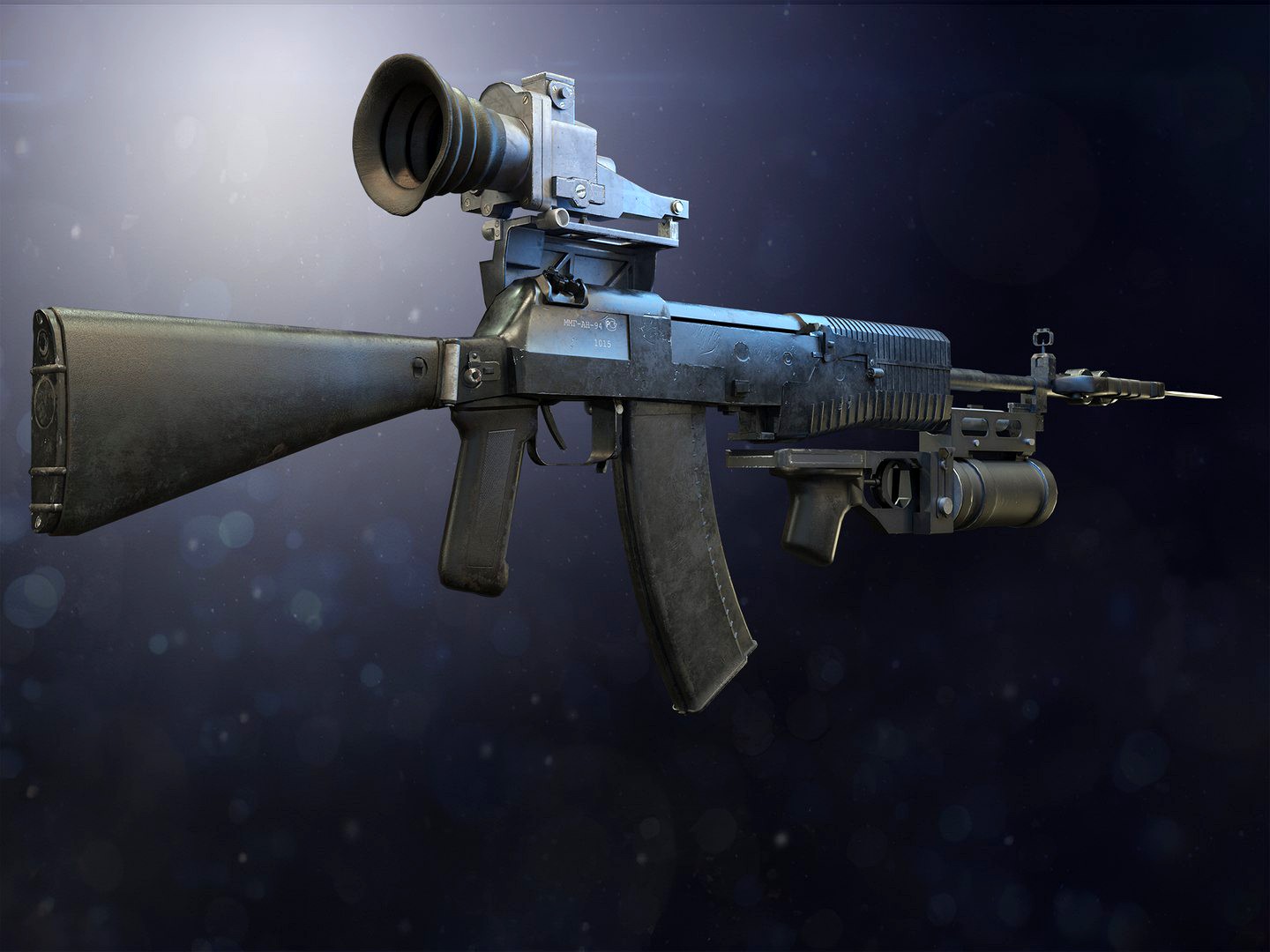 assault rifle AN-94 Abakan