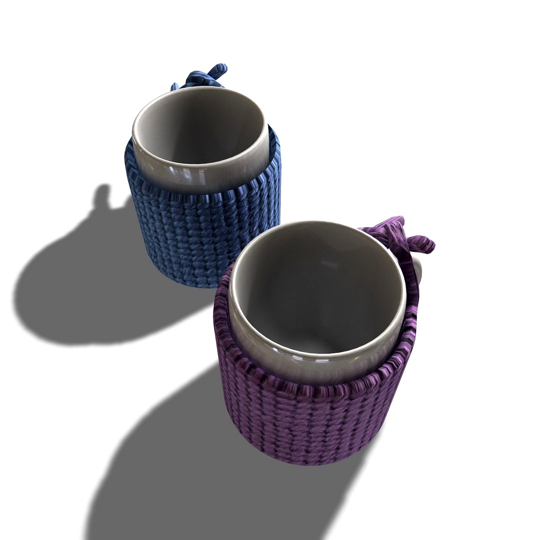 Knitted Cup Holder