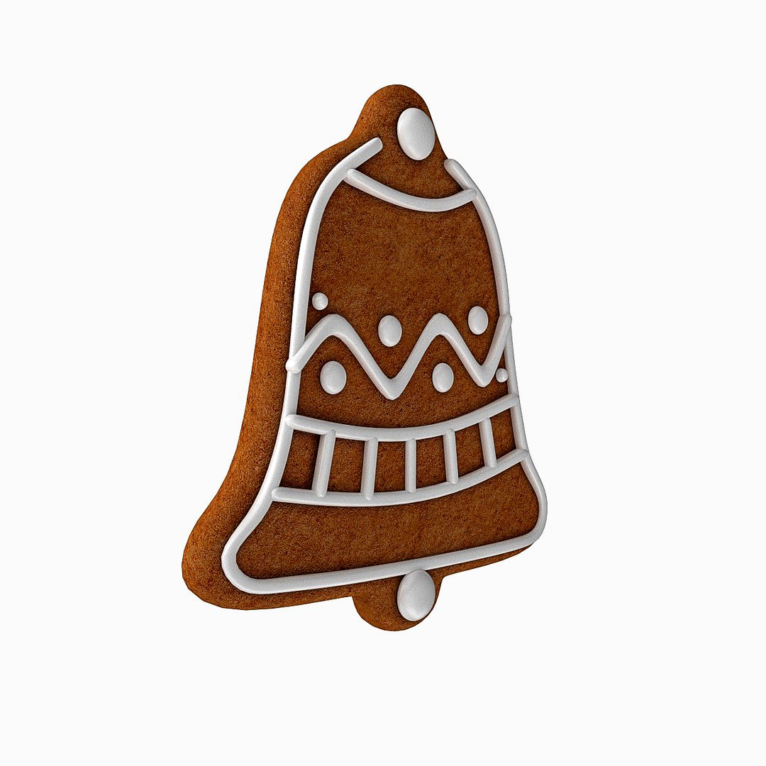 Gingerbread bell Cookie