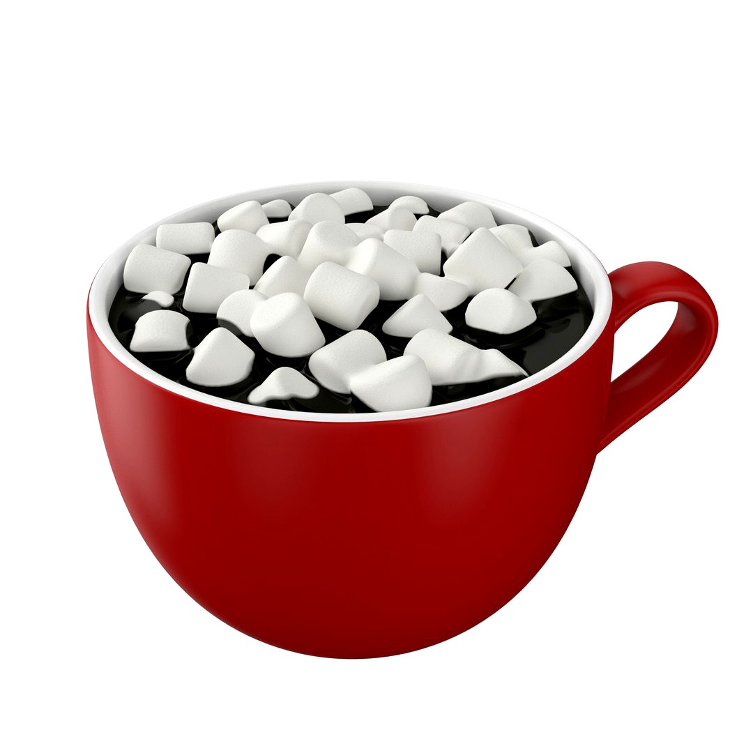 hot chocolate with marshmallows