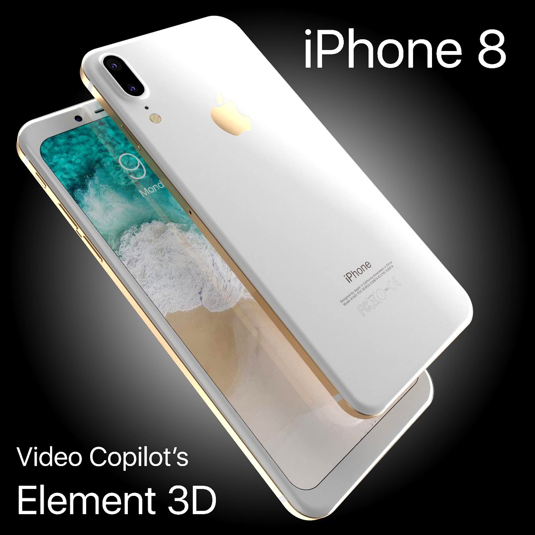 Apple iPhone 8 X Concept Leak Corner edges All Colors