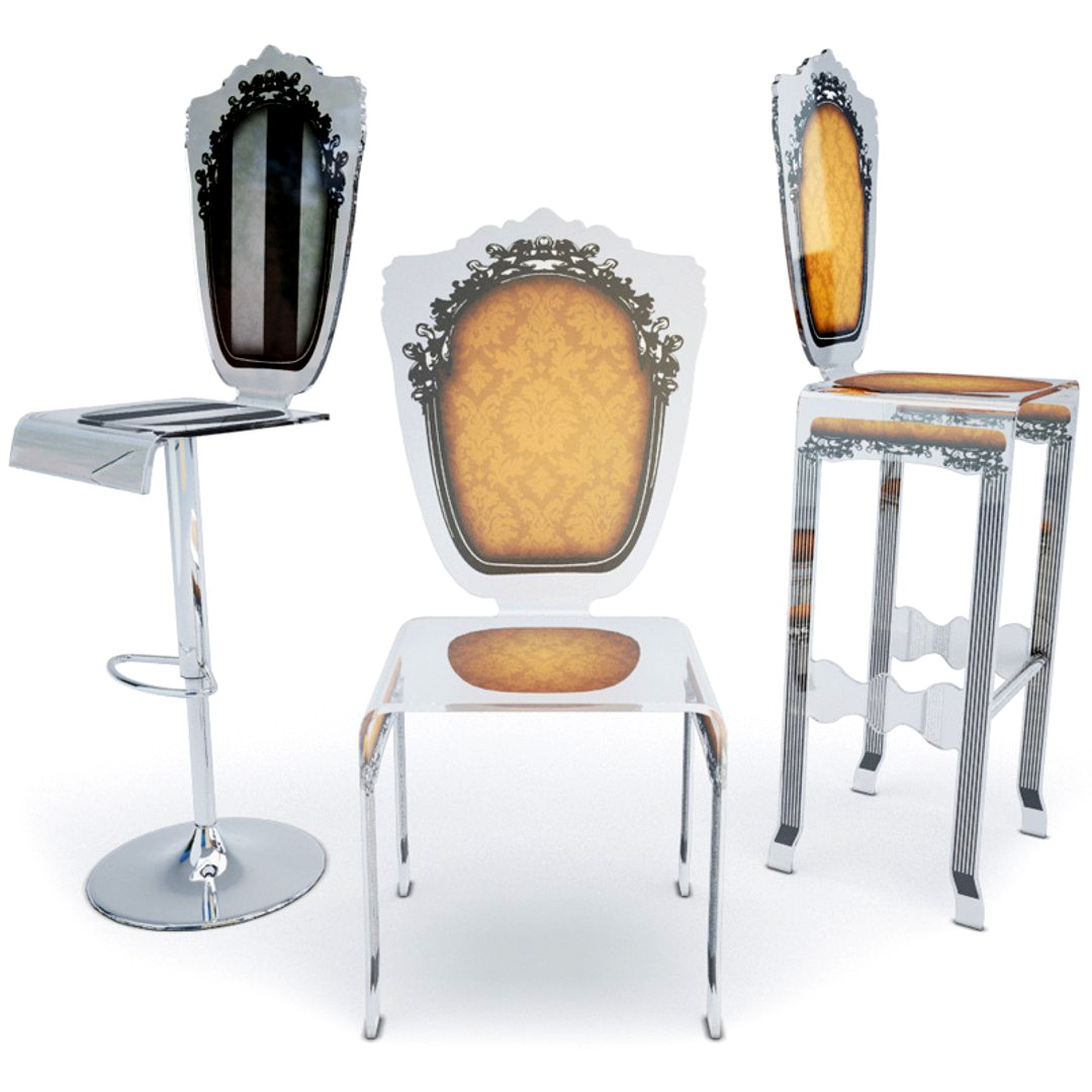 Baroque Plastic Furniture