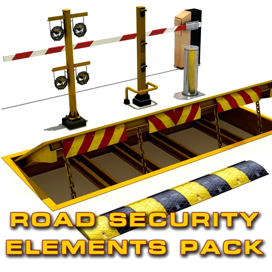 Road Security Elements Pack