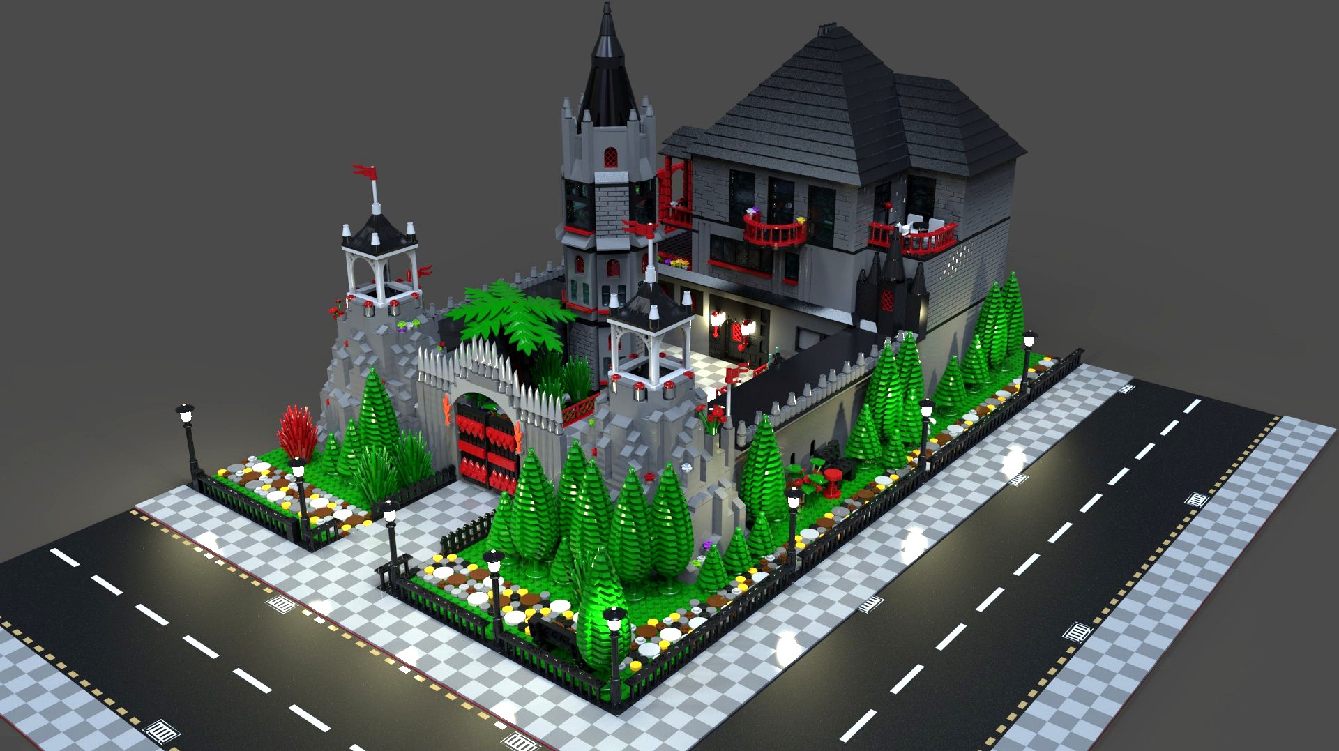 Lego mansion
