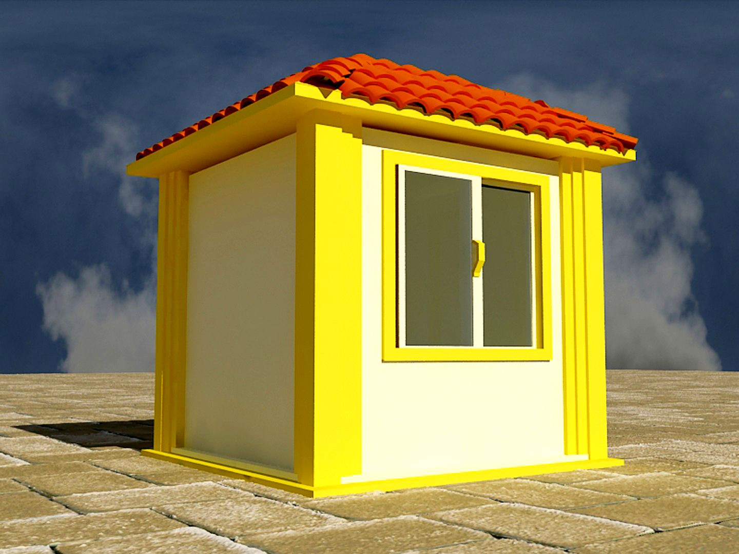 bulding kiosk a211