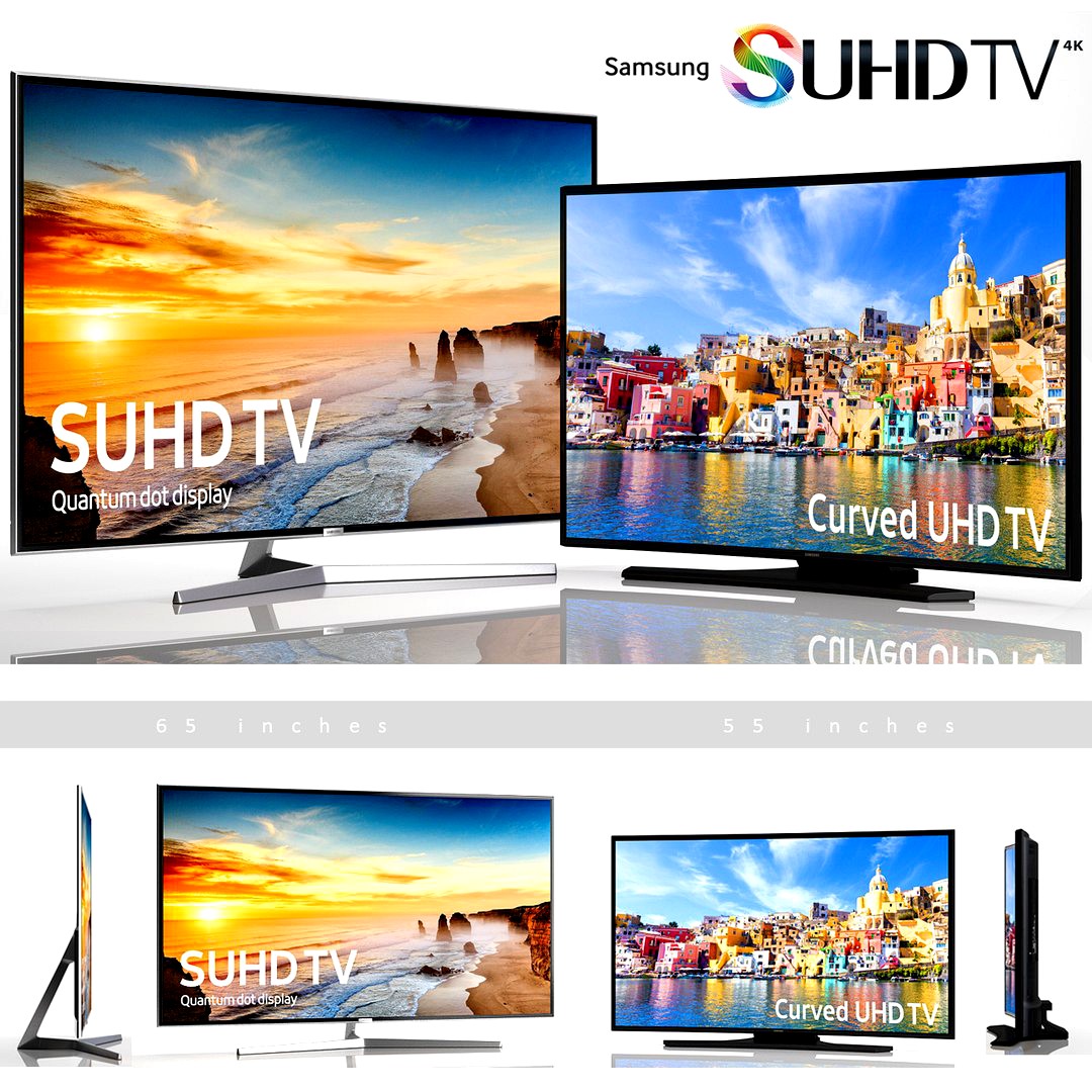 SAMSUNG TV 65 UHD 4k and 55 UHD 4k
