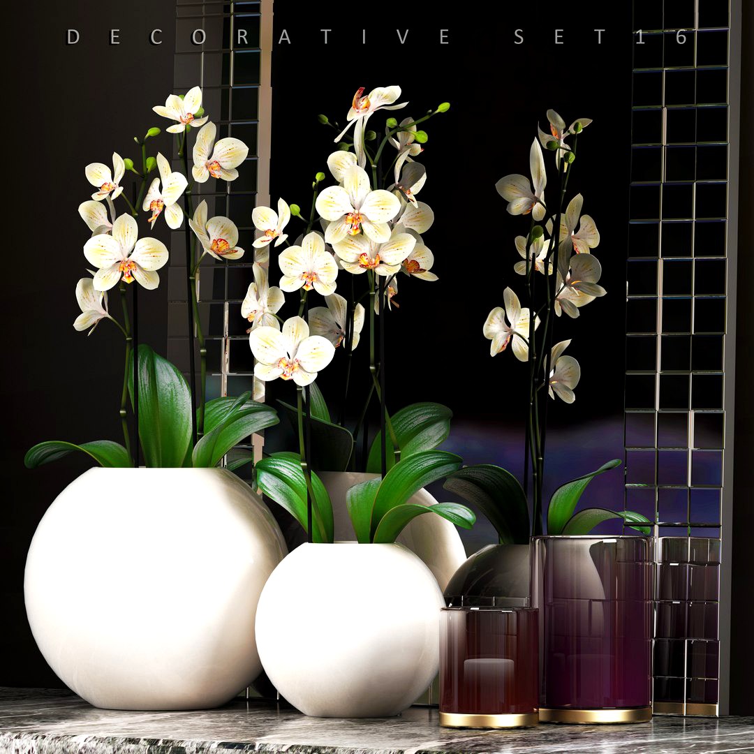 decorative vase set 16