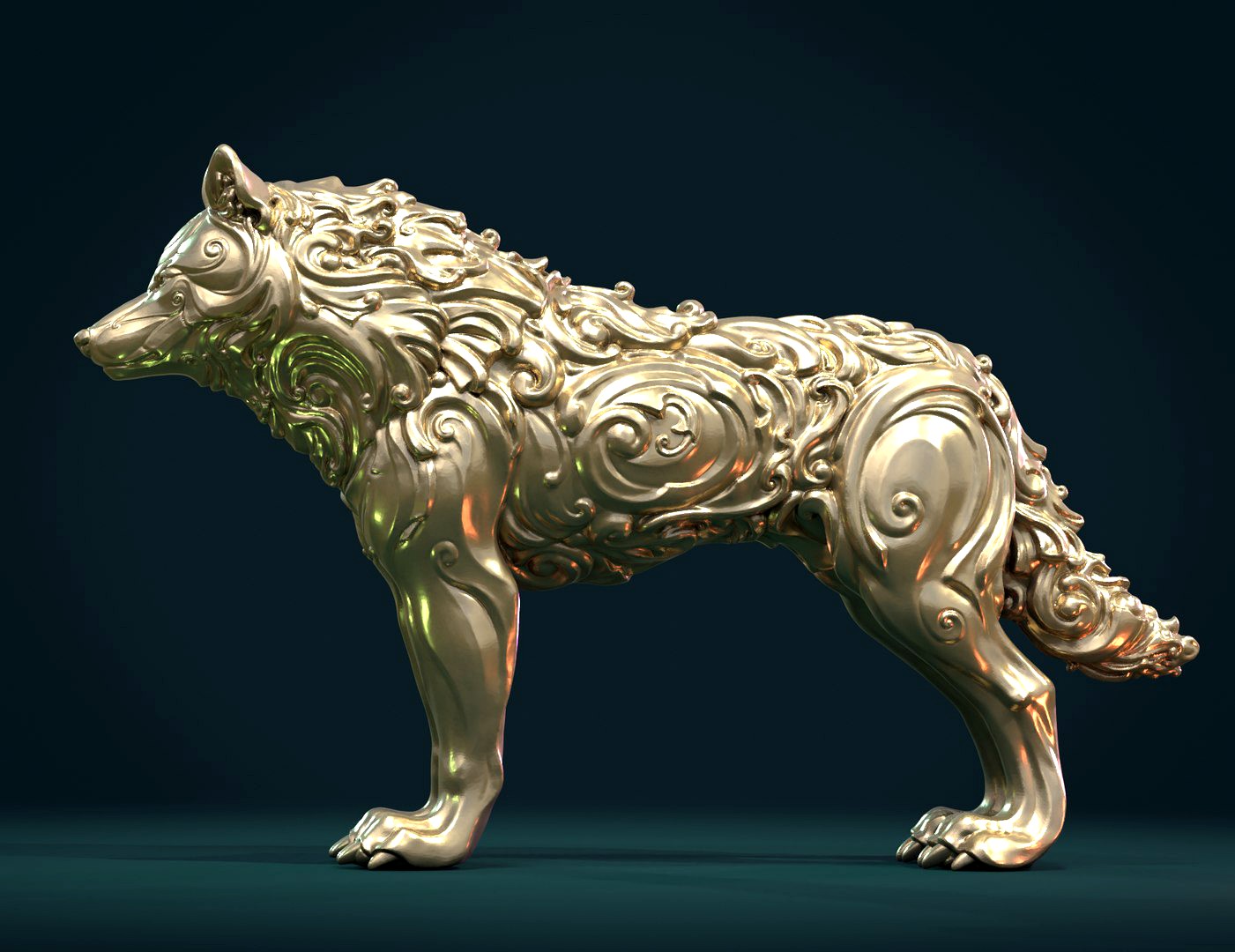Interesting Wolf