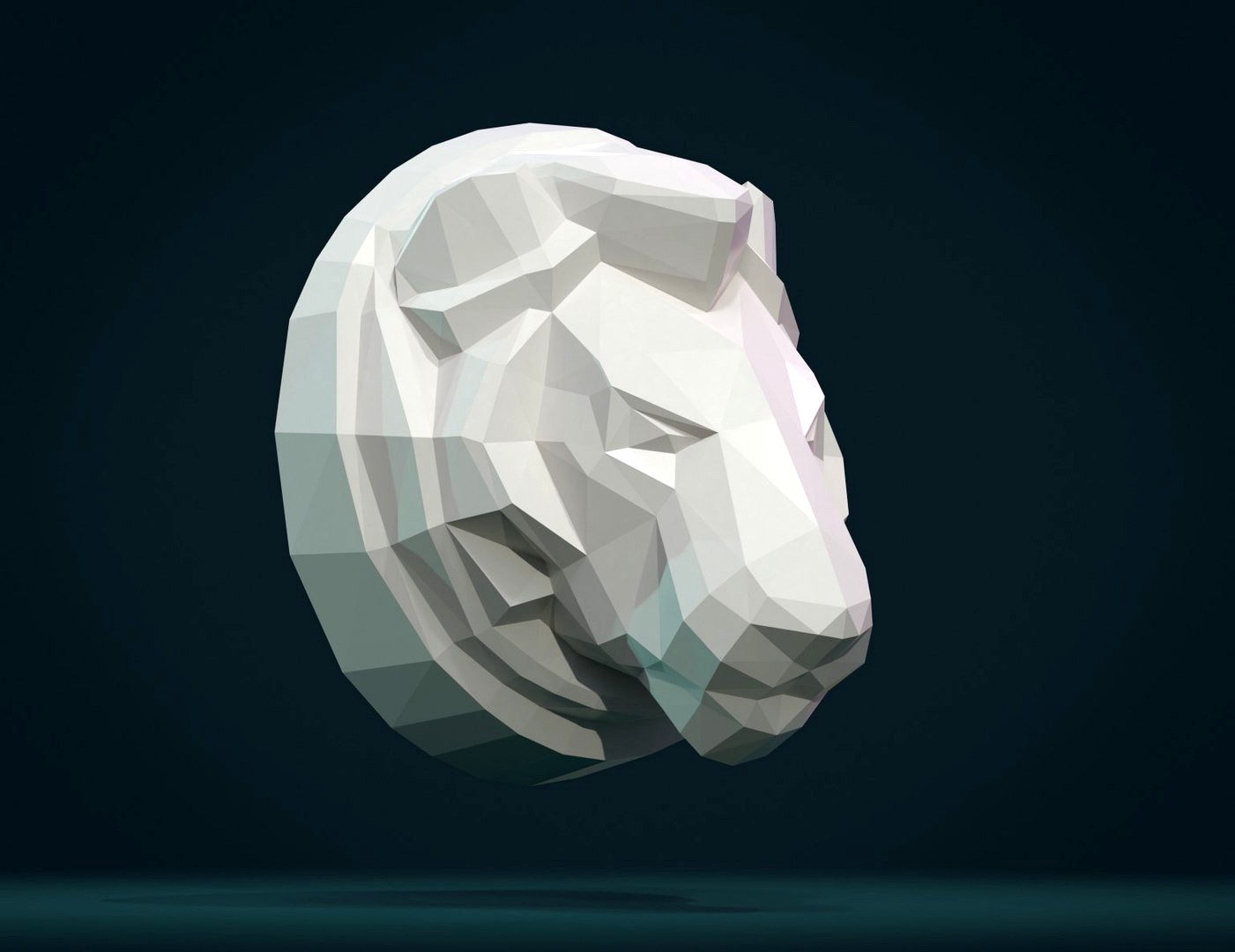 Printable Lion Head