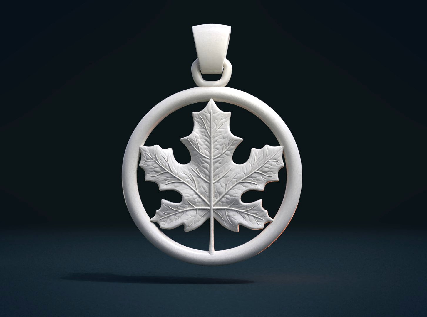 Maple Leaf Pendant