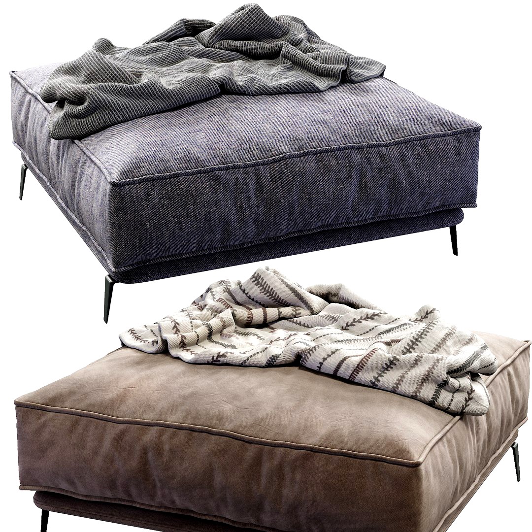 pouf K2 By Arflex 2 color version