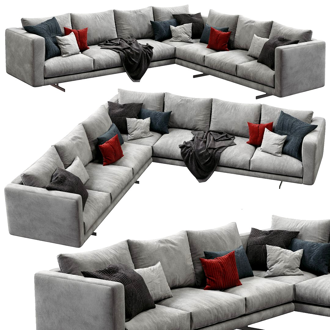 Dee Dee Sectional Sofa by Berto