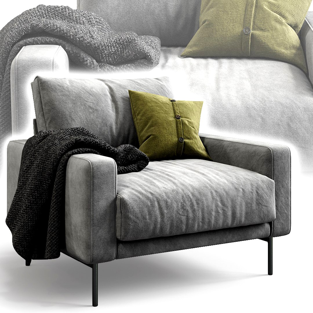 BT design Sofa Piu Single