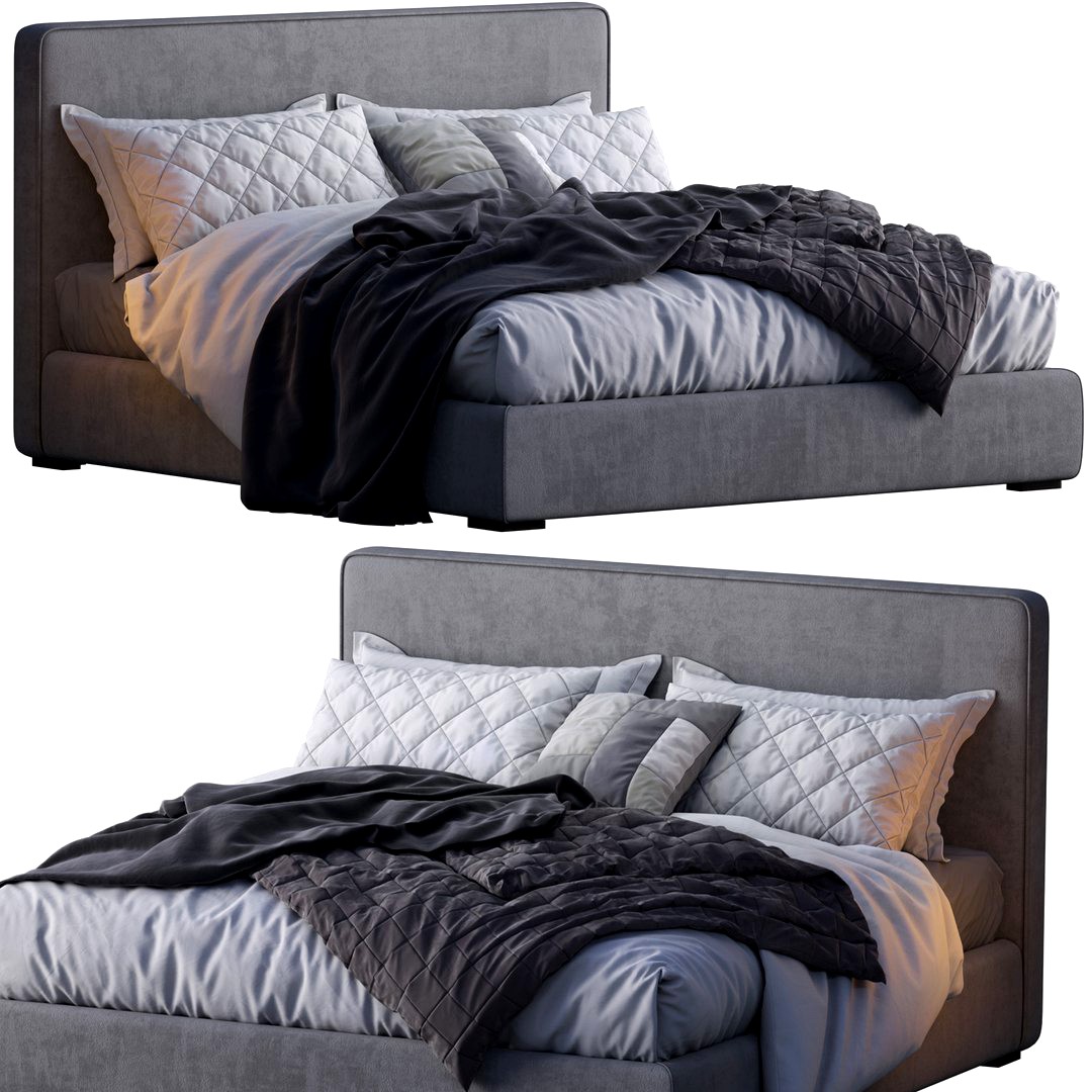 Meridiani Bed Stone Plus