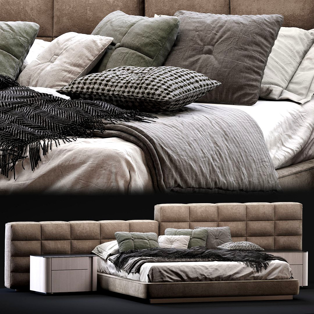 Minotti Lawrence Bed