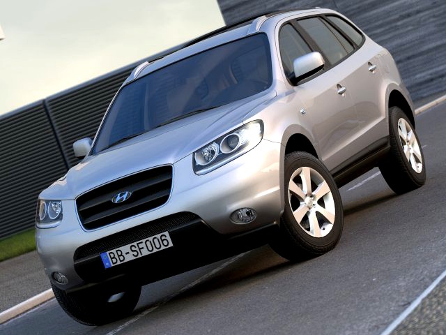 Hyundai Santa Fe 2006 3D Model