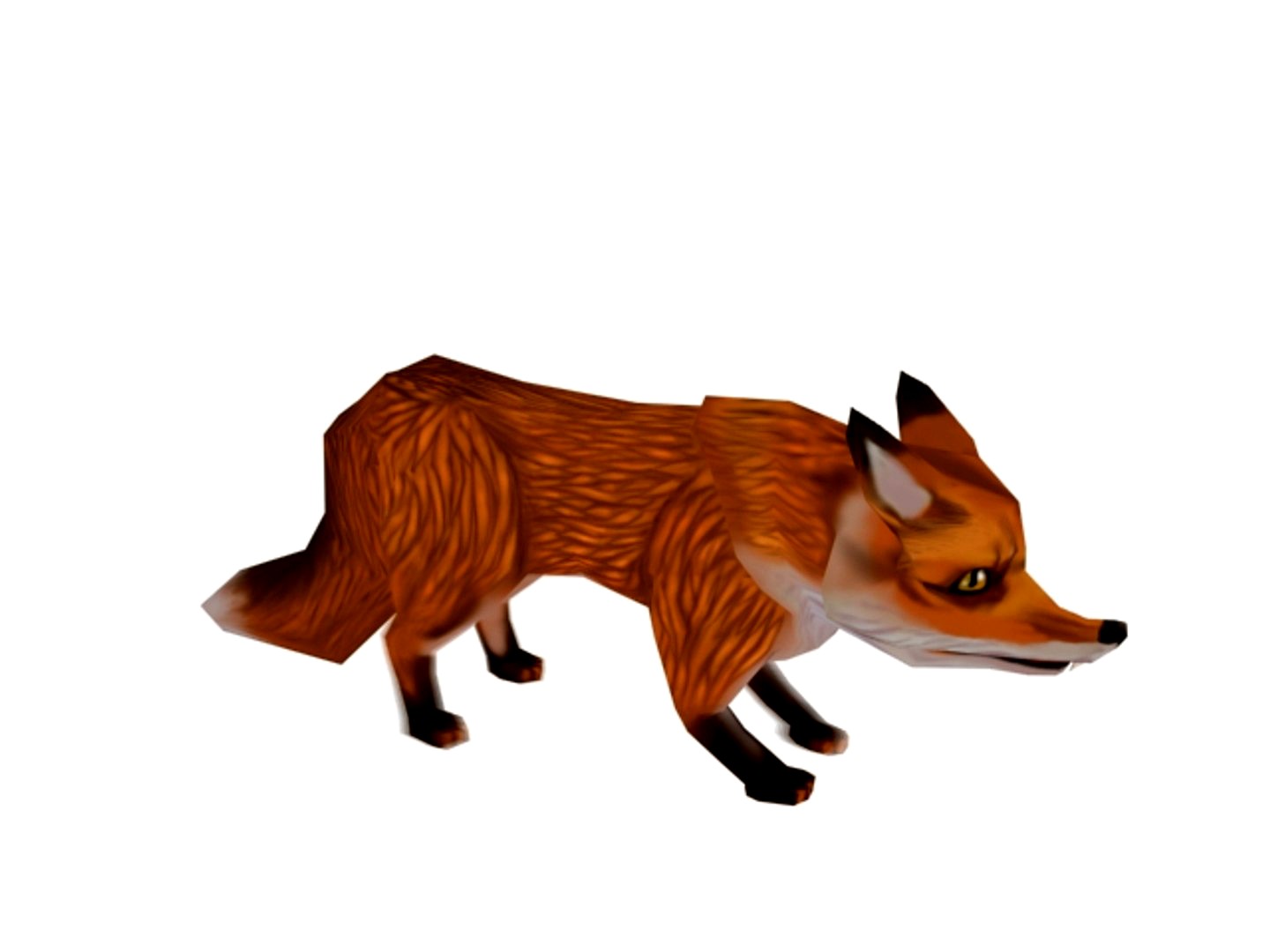 Fox Game Lowpoly